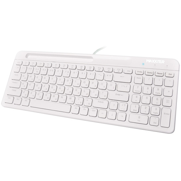 Фото - Клавиатура проводная Maxxter KB-01W-UA