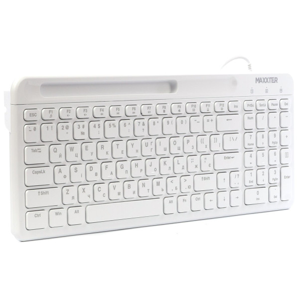 Фото - Клавиатура проводная Maxxter KB-01W-UA