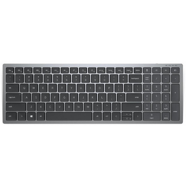 Фото - Клавиатура беспроводная Dell Compact Multi-Device Wireless Keyboard - KB740 - Russian(QWERTY) (580-AKOZ)