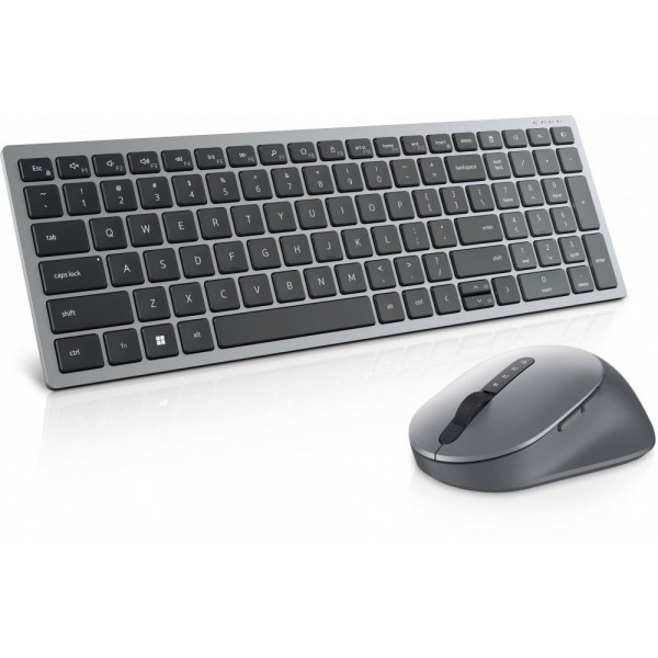 Фото - Клавиатура беспроводная Dell Compact Multi-Device Wireless Keyboard - KB740 - Russian(QWERTY) (580-AKOZ)