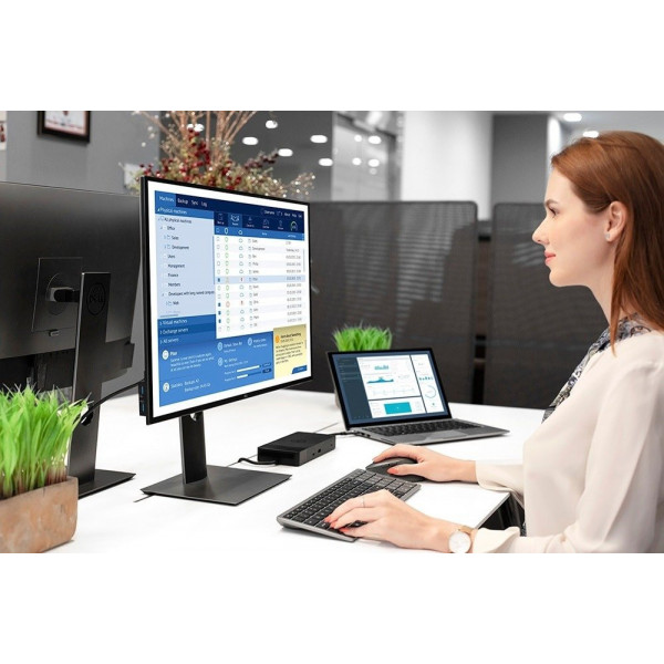 Фото - Клавиатура беспроводная Dell Compact Multi-Device Wireless Keyboard - KB740 - Russian(QWERTY) (580-AKOZ)
