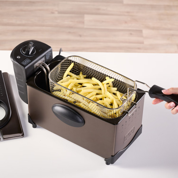 Фото - Фритюрница Black&Decker BXDF2100E