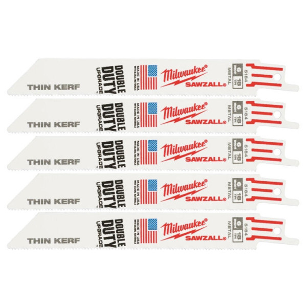 Фото - Полотно Milwaukee THIN KERF 5 шт. (48475184)