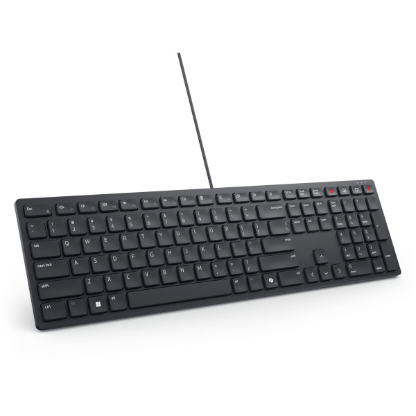 Фото - Клавиатура проводная Dell Wired Collaboration Keyboard KB525C Ukrainian (580-BBTG)
