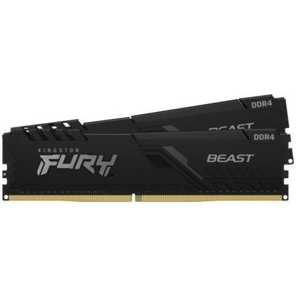 Фото - Память DDR Kingston 16GB 3200MT/s DDR4 CL16 DIMM 1Gx8 FURY Beast (KF432C16BB1/16WP)