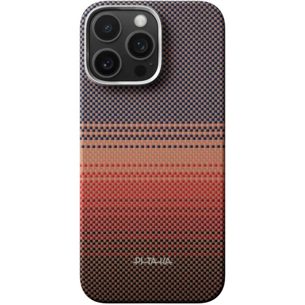 Фото - Чехол для смартфона Pitaka Tactile Woven Sunset PitaTap for iPhone 16 Pro Max (KI1602SUM) Фото - Чехол для смартфона Pitaka Tactile Woven Sunset PitaTap for iPhone 16 Pro Max (KI1602SUM)