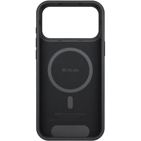 Фото - Чехол для смартфона Pitaka Aramid UltraGuard Case Twill Black/Grey for iPhone 17 Pro (KI1701PB)