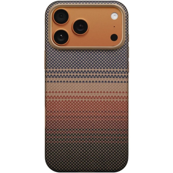 Фото - Чехол для смартфона Pitaka Aramid UltraGuard Case Sunset for iPhone 17 Pro Max (KI1702BPM) Фото - Чехол для смартфона Pitaka Aramid UltraGuard Case Sunset for iPhone 17 Pro Max (KI1702BPM)