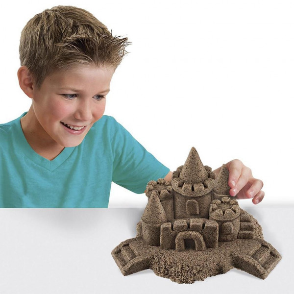 Фото - Кинетический песок Kinetic Sand Beach Натуральный цвет 1360 г (71435)