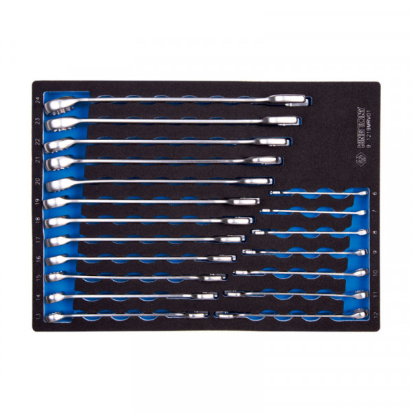 Фото - Набор комбинированных ключей KING TONY 19 шт. (9-1219MRV01)