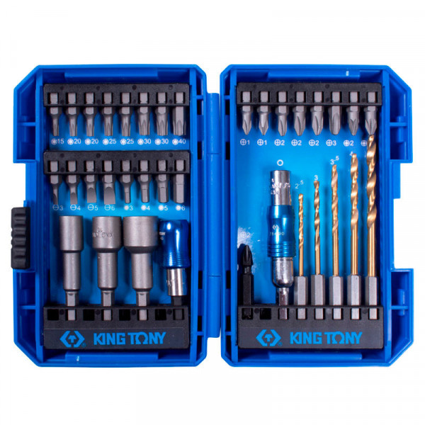 Фото - Набор бит для отвертки KING TONY 35 шт. (1035MR) Фото - Набор бит для отвертки KING TONY 35 шт. (1035MR)