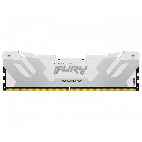 Фото - Память DDR Kingston 32GB DDR5 CL38 DIMM FURY Renegade White XMP (KF576C38RWK2-32)