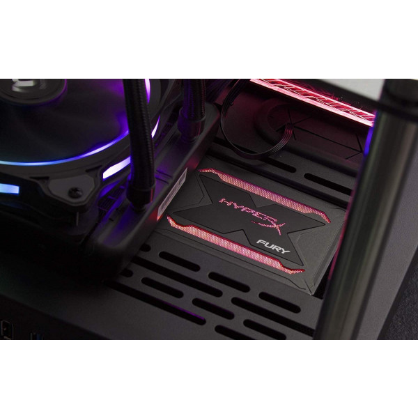 Фото - SSD-накопитель внутренний Kingston HyperX Fury RGB 240GB 2.5" SATAIII 3D TLC (SHFR200B/240G)