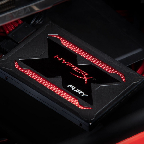Фото - SSD-накопитель внутренний Kingston HyperX Fury RGB 240GB 2.5" SATAIII 3D TLC (SHFR200B/240G)