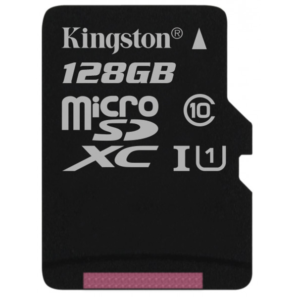 Фото - Карта памяти Kingston microSDXC 128GB C10 UHS-I (SDCS/128GBSP)