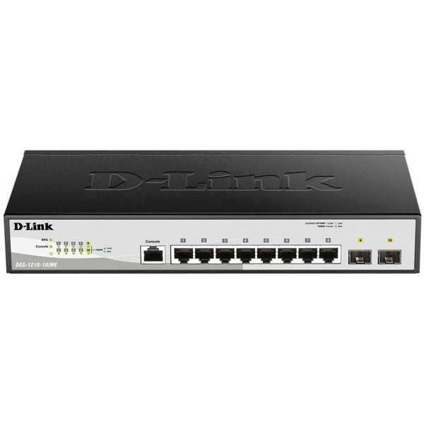 Фото - Коммутатор локальной сети (Switch) D-Link DGS-1210-10/ME/E