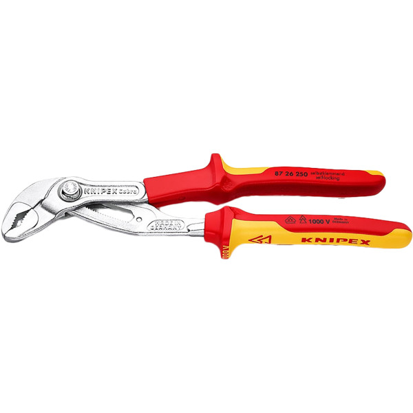 Фото - Клещи KNIPEX Cobra VDE (87 26 250) Фото - Клещи KNIPEX Cobra VDE (87 26 250)