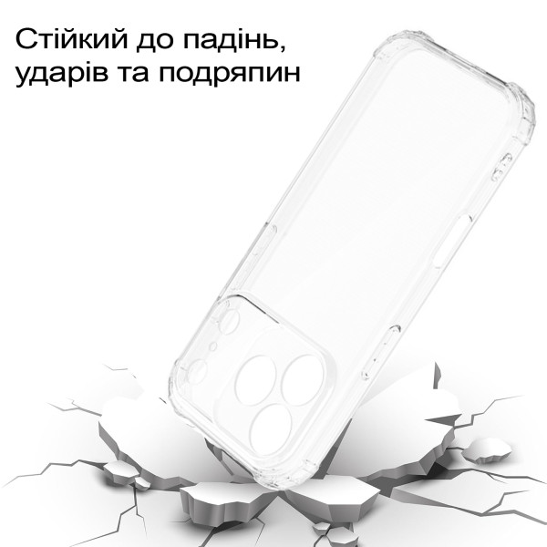 Фото - Чехол для смартфона BeCover Anti-Shock for Apple iPhone 17 Pro Clear (713797)