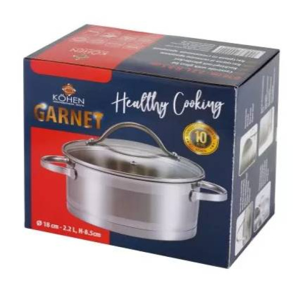 Фото - Кастрюля Kohen Garnet 5,2 л (KN99052)