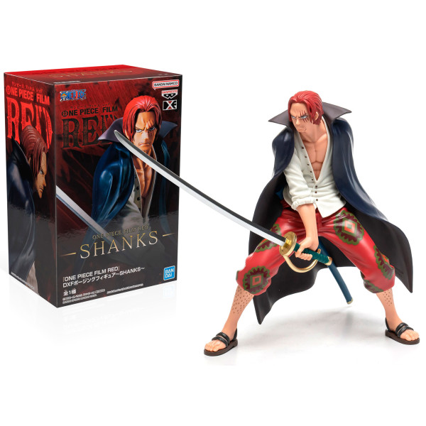 Фото - Коллекционная фигурка Banpresto OP Red Dxf - Posing Shanks (BP18868P)