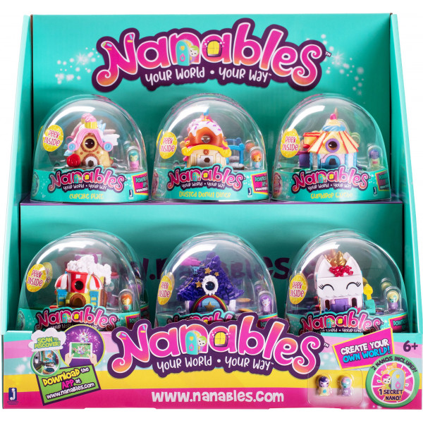 Фото - Коллекционная фигурка Jazwares Nanables Small House Городок сладостей. Магазин ''Печенье с молоком'' (NNB0012)