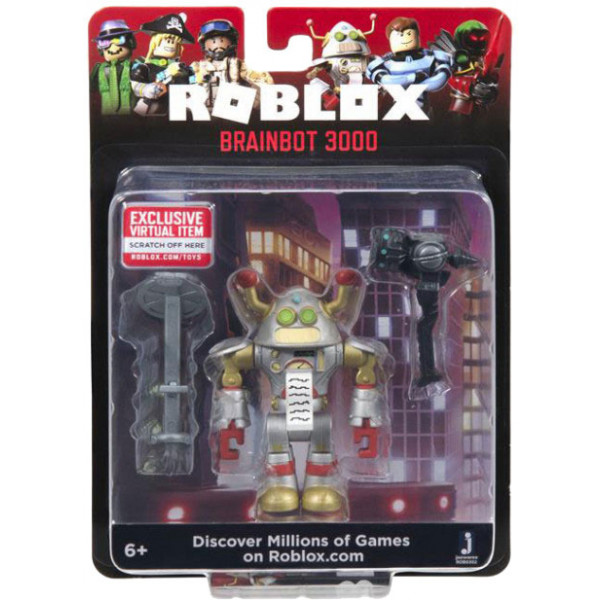 Фото - Коллекционная фигурка Jazwares Roblox Core Figures Brainbot 3000 W7 (ROB0302)