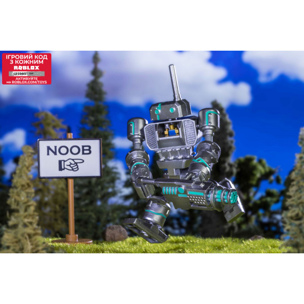 Фото - Коллекционная фигурка Jazwares Roblox Imagination Figure Pack Noob Attack Mech Mobility W7 (ROB0271)