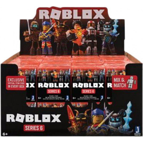 Фото - Коллекционная фигурка Jazwares Roblox Mystery Figures Safety Orange Assortment S6 (ROB0189)