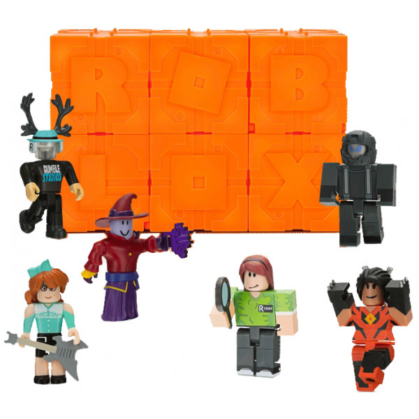 Фото - Коллекционная фигурка Jazwares Roblox Mystery Figures Safety Orange Assortment S6 (ROB0189)