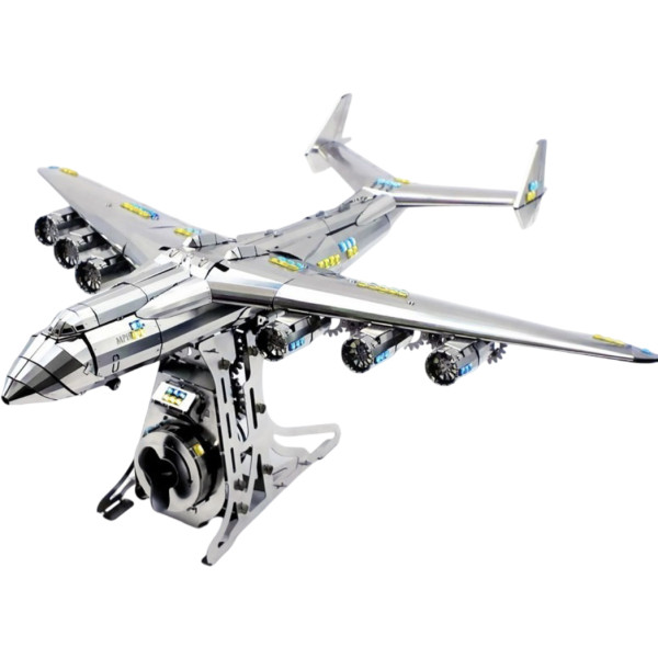 Фото - Металлический конструктор Metal Time Украинская Мечта АН-225 Лимитированное издание SWAROVSKI (MT001SWRSK/READY)