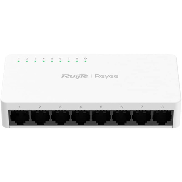Фото - Коммутатор локальной сети (Switch) Ruijie Reyee RG-ES08F