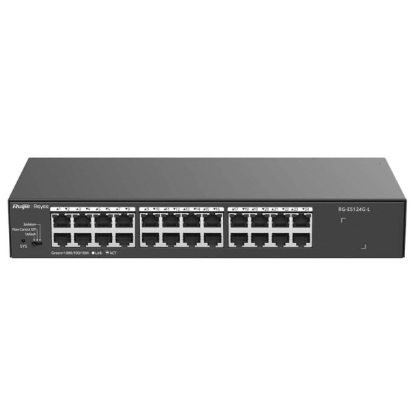 Фото - Коммутатор локальной сети (Switch) Ruijie Reyee RG-ES124G-L