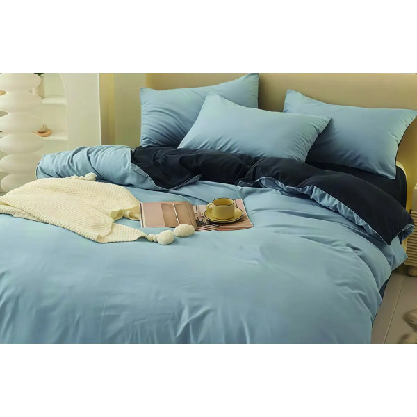 Фото - Комплект постельного белья Versailles Голубо-серый (VS-BS1.5-204)