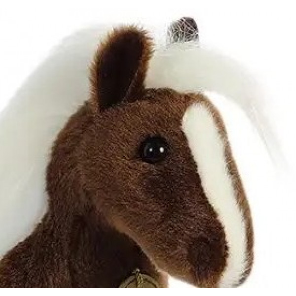 Фото - Мягкая игрушка животное Aurora Конь рябой 25 см (170387B)