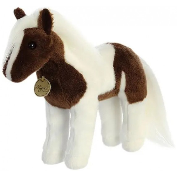 Фото - Мягкая игрушка животное Aurora Конь рябой 25 см (170387B)