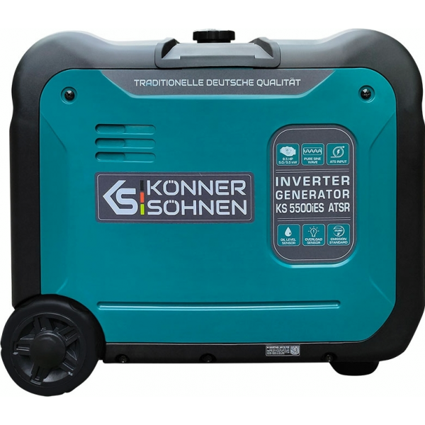 Фото - Генератор инверторный Konner&Sohnen KS5500IESATSR
