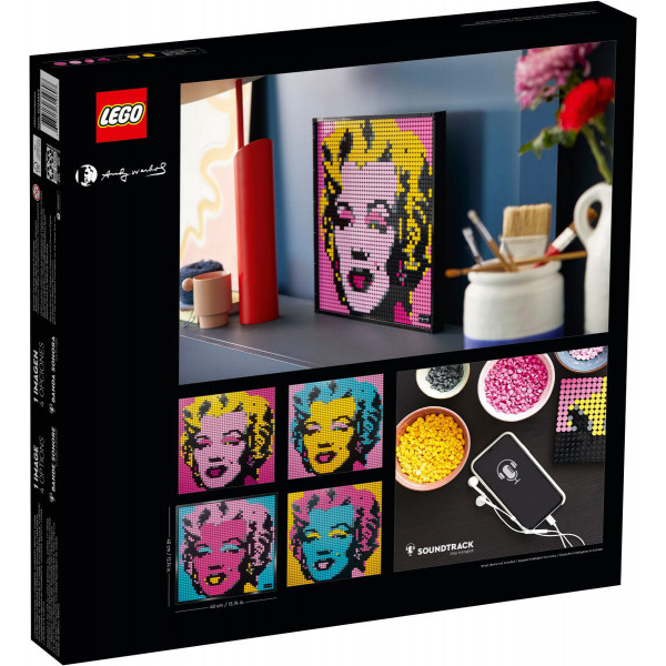 Фото - Конструктор LEGO Art Мерлин Монро Энди Уорхола (31197)