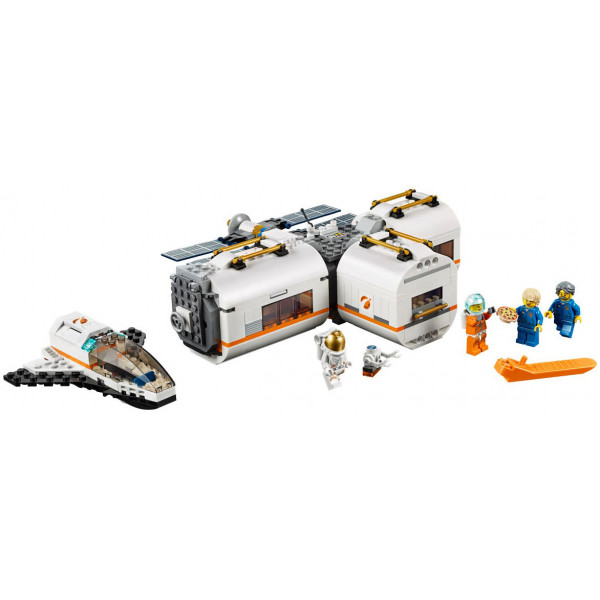 Фото - Конструктор LEGO City Лунная космическая станция 412 деталей (60227)