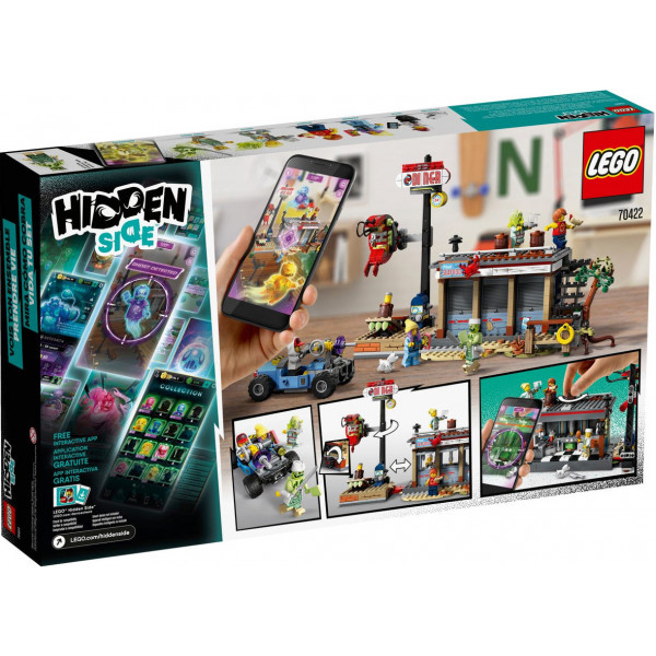 Фото - Конструктор LEGO Hidden Side Нападение на закусочную (70422)