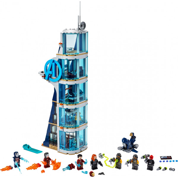Фото - Конструктор LEGO Marvel Битва за башню Мстителей (76166)