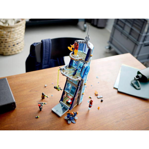 Фото - Конструктор LEGO Marvel Битва за башню Мстителей (76166)