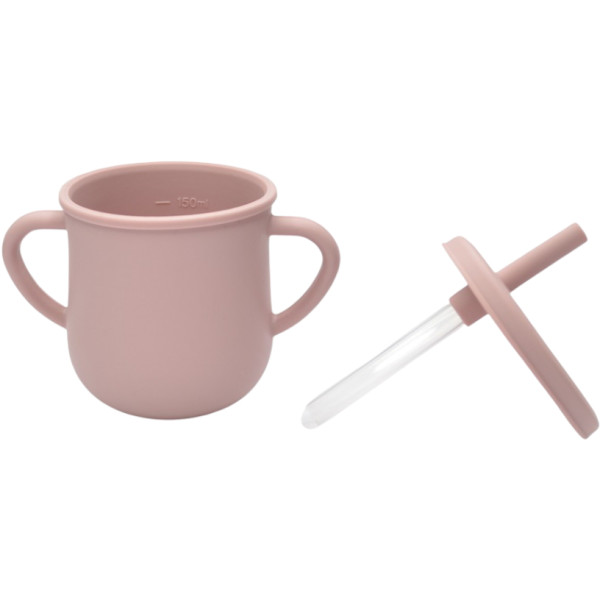 Фото - Поильник-непроливайка детский Lindo 150 мл Pink (LI 738-1)