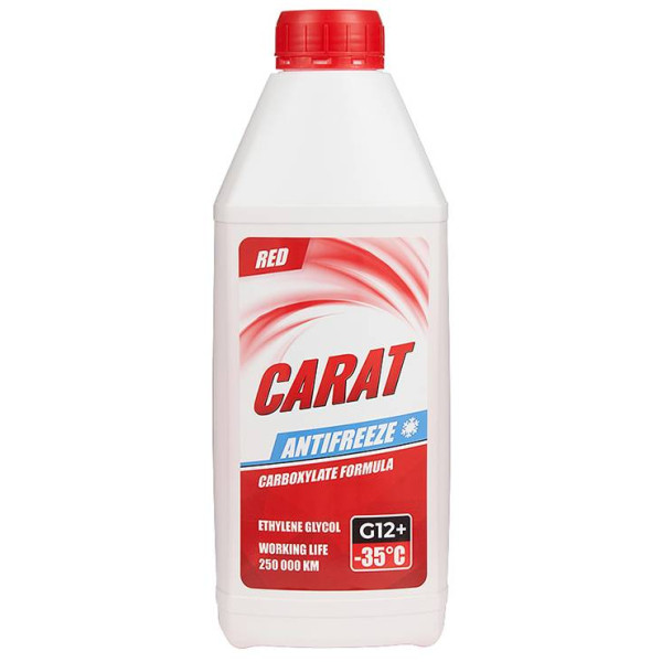 Фото - Антифриз Carat ANTIFREEZE & COOLANT G12+RED  900 г (KR82325)