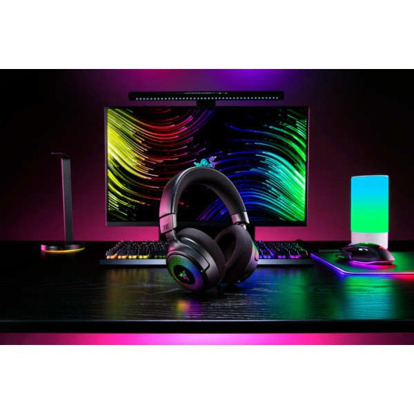 Фото - Уценка - Гарнитура беспроводная игровая Razer Kraken V4 (RZ04-05170100-R3M1)