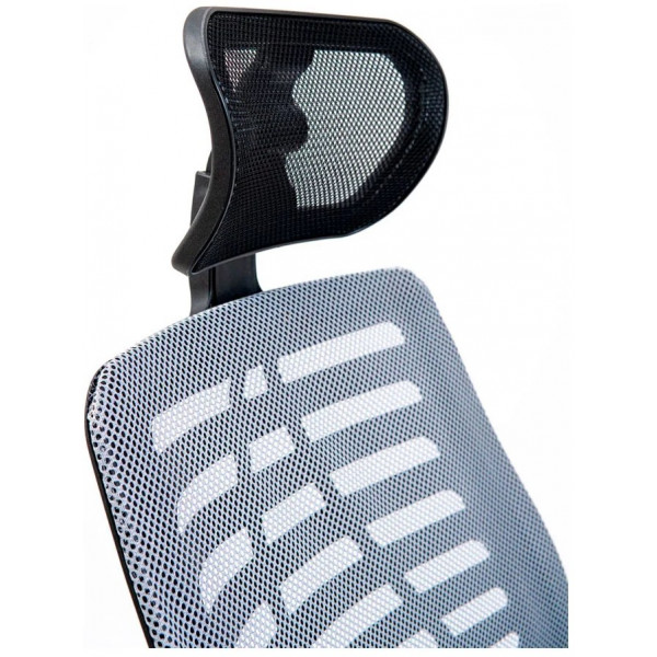 Фото - Кресло офисное Richman Бласт Хром M-1 (Tilt) Сетка черная + серая