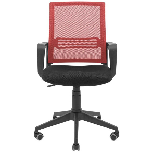 Фото - Кресло офисное Richman Джина Пластик Пиастра Сетка черная + красная