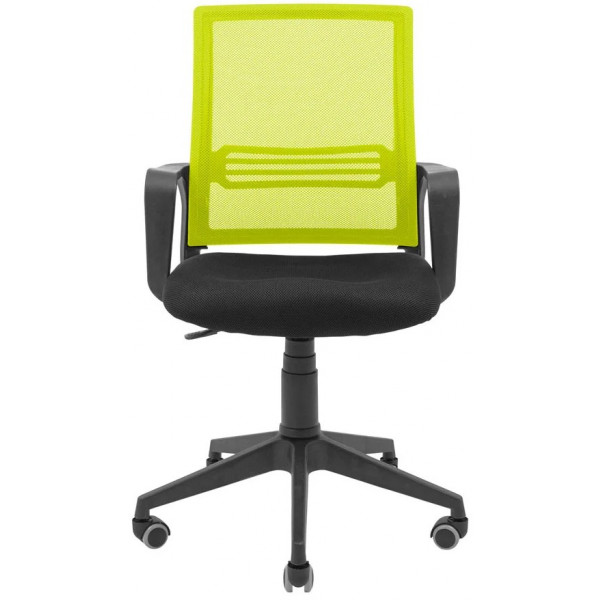Фото - Кресло офисное Richman Джина Пластик Пиастра Сетка черная + зеленая
