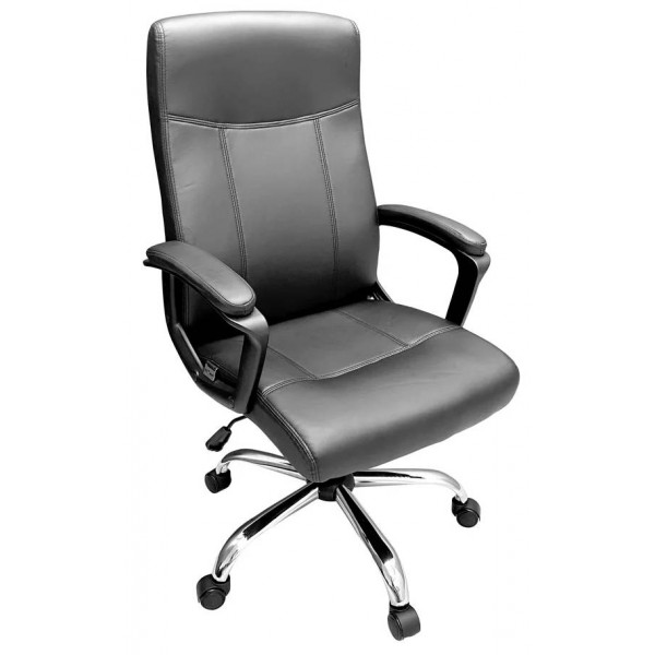 Фото - Кресло офисное Richman Форте Хром M-1 Tilt Черная Фото - Кресло офисное Richman Форте Хром M-1 Tilt Черная