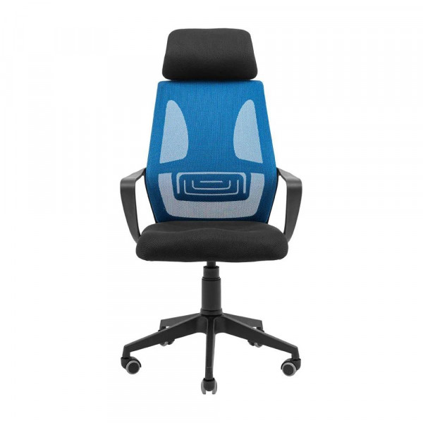 Фото - Кресло офисное Richman Профи Пластик Пиастра Сетка черная + синяя