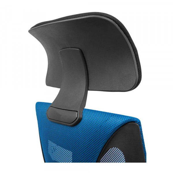 Фото - Кресло офисное Richman Профи Пластик Пиастра Сетка черная + синяя